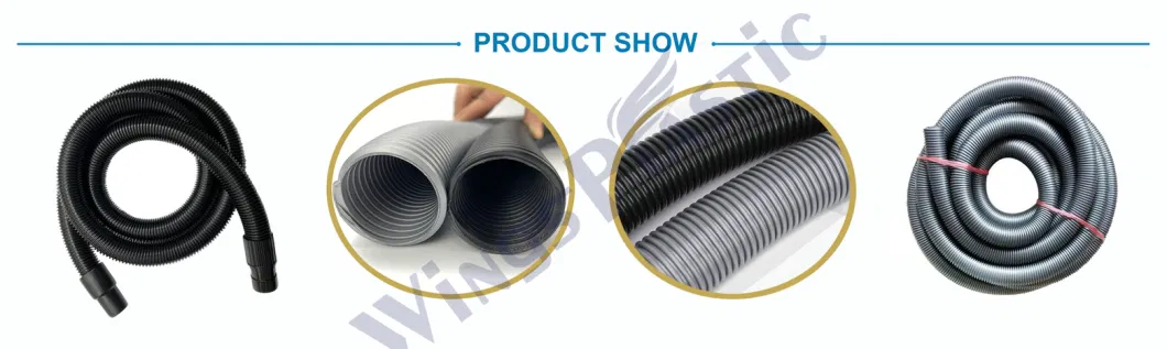Air Hose Flexible Heat Resistant Duct EVA PVC Flexible Spiral Hose Produce Machine for Vacuum Cleaner