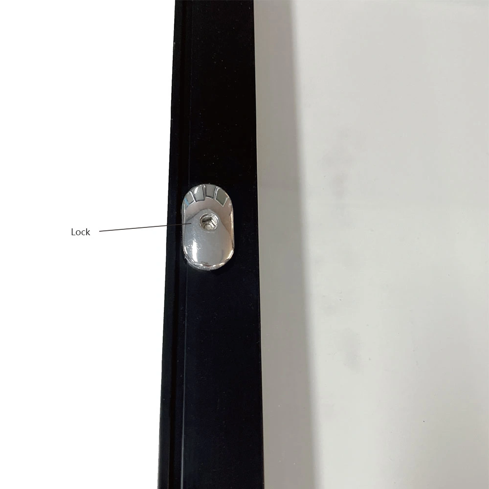 Double 4mm Glass Tempered Showcase Refrigerator Sliding Glass Door